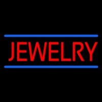 Jewelry Blue Lines Neonreclame