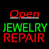 Jewelry Repair Open Red Neonreclame