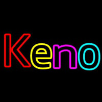 Keno With Oval Border 2 Neonreclame