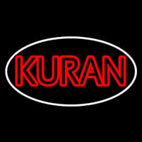 Kuran With Border Neonreclame