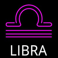 Libra Icon Neonreclame