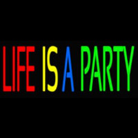 Life Is A Party 2 Neonreclame