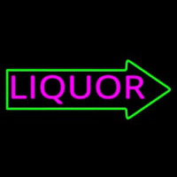 Liquor With Arrow Neonreclame