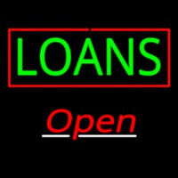 Loans Open Neonreclame