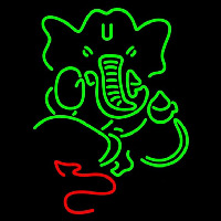 Lord Ganesha Neonreclame