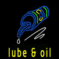 Lube And Oil Neonreclame