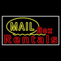 Mail Block Bo  Rentals Neonreclame