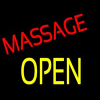 Massage Open Neonreclame