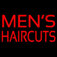 Mens Hair Cut Neonreclame