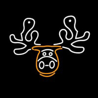 Moose Head Logo Neonreclame