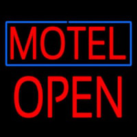 Motel Block Open Neonreclame