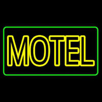 Motel With Green Border Neonreclame