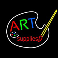 Multi Color Art Supplies With Brush 1 Neonreclame