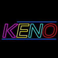 Multi Color Keno Border 3 Neonreclame