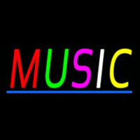 Multicolored Music 2 Neonreclame