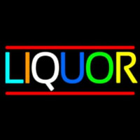 Multicolors Liquor Neonreclame