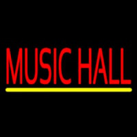 Music Hall White 2 Neonreclame