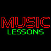 Music Lessons Neonreclame