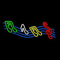 Musical Notes 1 Neonreclame