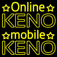 Online Keno Mobile Keno Neonreclame