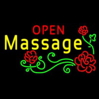 Open Massage Neonreclame