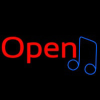 Open Music Tone Neonreclame