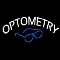 Optometry With Glass Logo Neonreclame