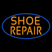 Orange Shoe Repair Neonreclame