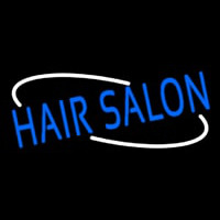 Oval Hair Salon Neonreclame