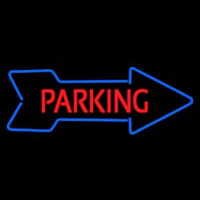 Parking With Arrow Neonreclame