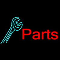 Parts With Wrench Neonreclame