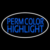 Perm Color Highlight Neonreclame