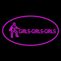 Pink Girls Girls Girls Neonreclame