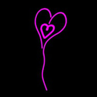 Pink Neon Heart Neonreclame