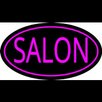 Pink Salon Oval Neonreclame