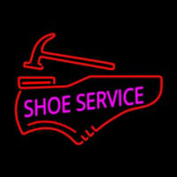 Pink Shoe Service Neonreclame