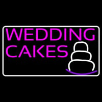 Pink Wedding Cakes Neonreclame