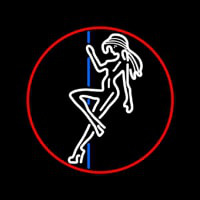 Pole Dance Girl Strip Club Neonreclame