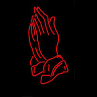 Praying Hands Neonreclame