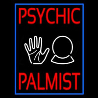 Psychic Palmist Neonreclame