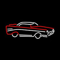 Red And White Car Logo Neonreclame