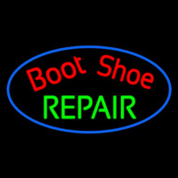 Red Boot Shoe Repair Neonreclame