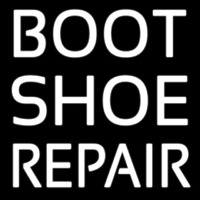 Red Boot Shoe Repair Neonreclame