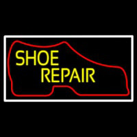 Red Boot Yellow Shoe Repair Neonreclame