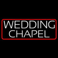 Red Border Wedding Chapel Neonreclame