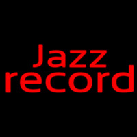 Red Jazz Record 1 Neonreclame