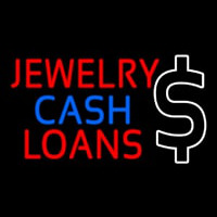 Red Jewelry Cash Loans Neonreclame