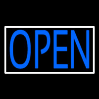 Red Open Fish Logo Flashing Neonreclame