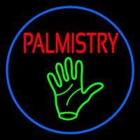 Red Palmistry Neonreclame