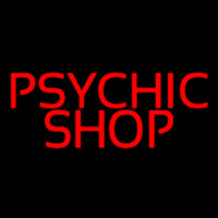 Red Psychic Shop Neonreclame